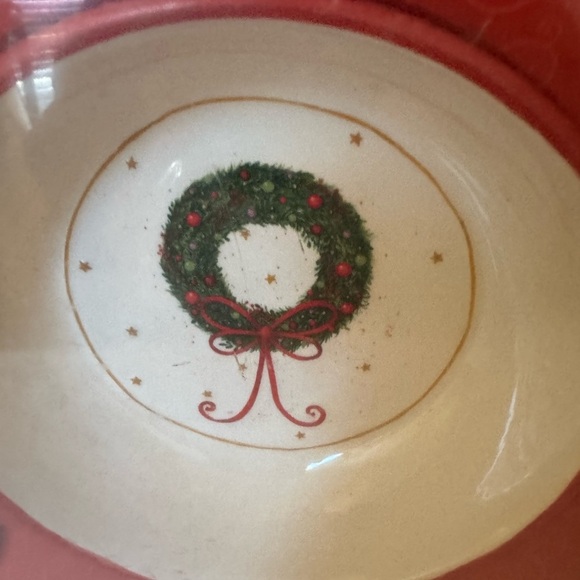 DaySpring: The Meaning of the Christmas Wreath Dip Bowl EUC/Original Box - Picture 4 of 7